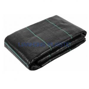 Weed mat with green line